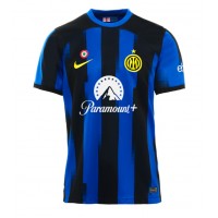 Camisa de time de futebol Inter Milan Denzel Dumfries #2 Replicas 1º Equipamento 2023-24 Manga Curta